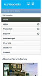 Mobile Screenshot of allvouchers.nl